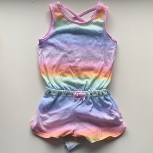 Rainbow romper
